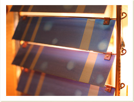 チタンの色付け例